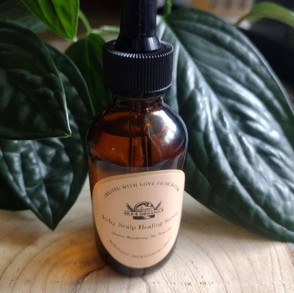 Itchy Scalp Healing Serum, dandruff, dry skin, hair loss